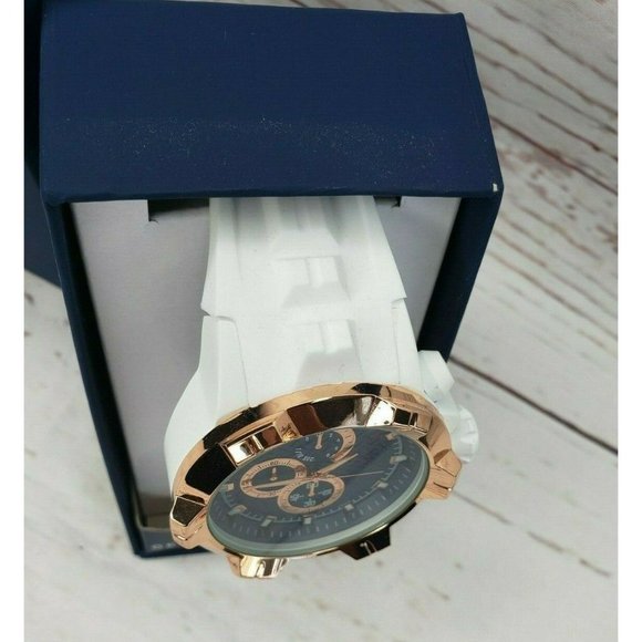 George Quartz Accuracy Soft Silicone white Bulk Watch - Picture 6 of 9